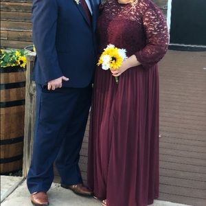 David’s Bridal gown